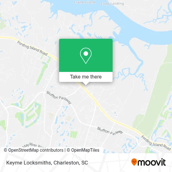 Keyme Locksmiths map
