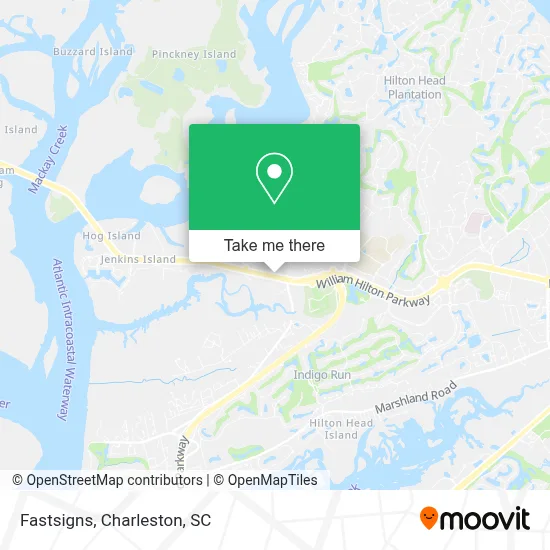 Fastsigns map