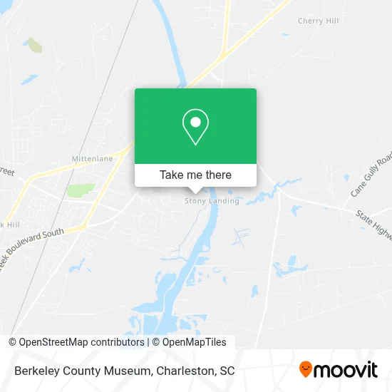 Berkeley County Museum map