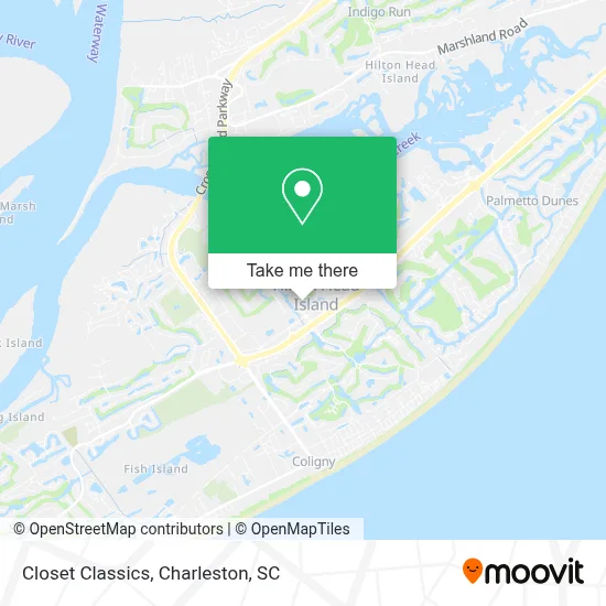 Closet Classics map