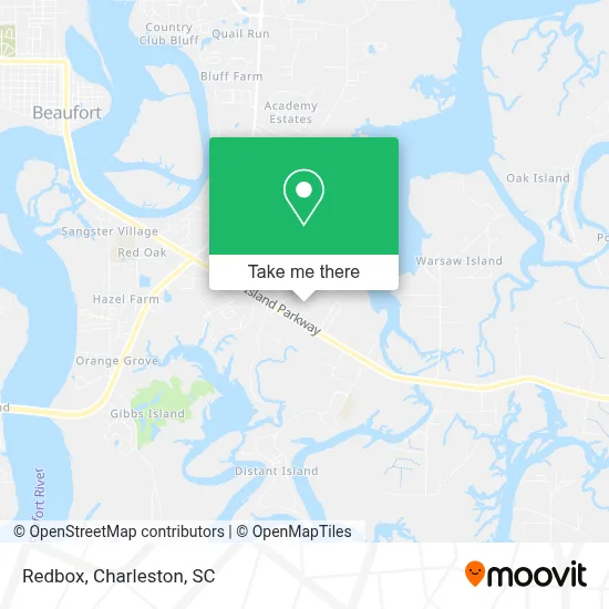 Redbox map