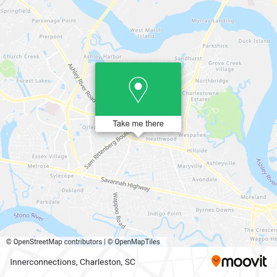 Innerconnections map