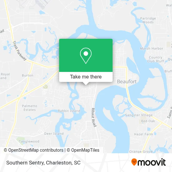 Southern Sentry map