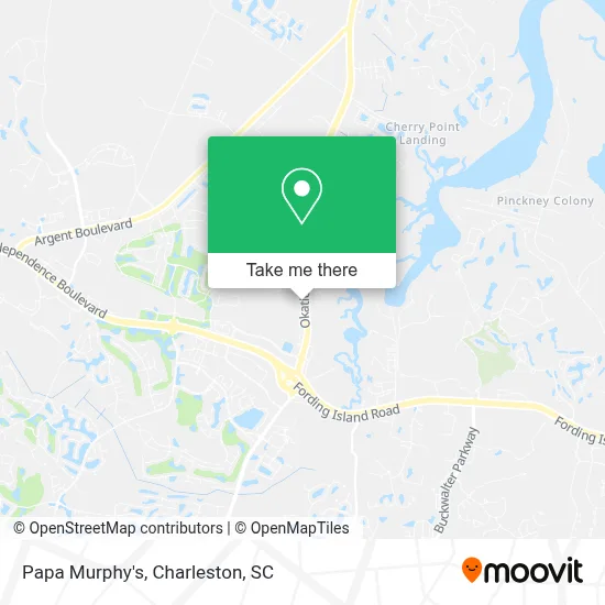 Papa Murphy's map