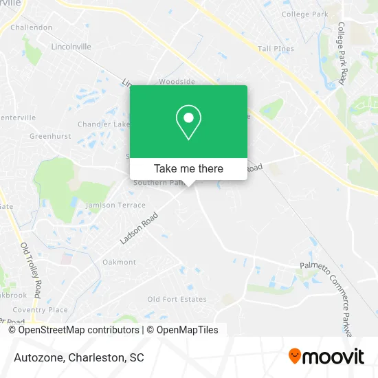 Autozone map
