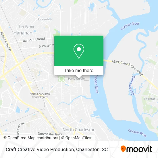 Craft Creative Video Production map
