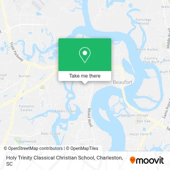 Holy Trinity Classical Christian School map