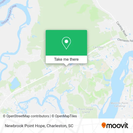 Newbrook Point Hope map