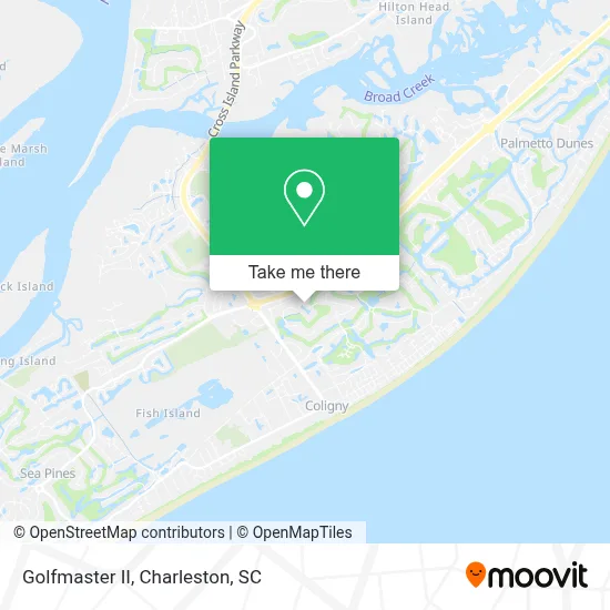 Golfmaster II map