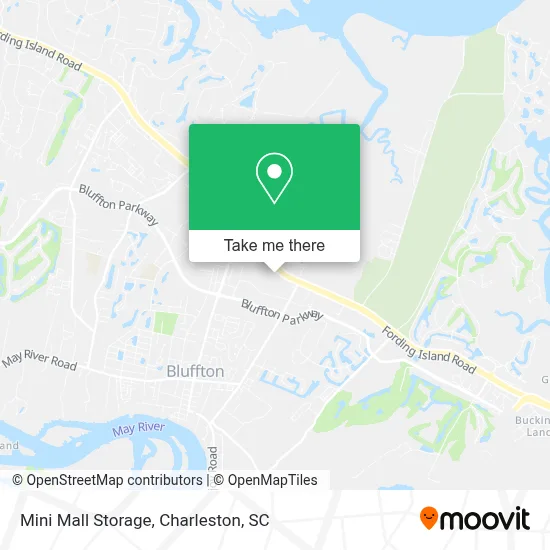 Mini Mall Storage map