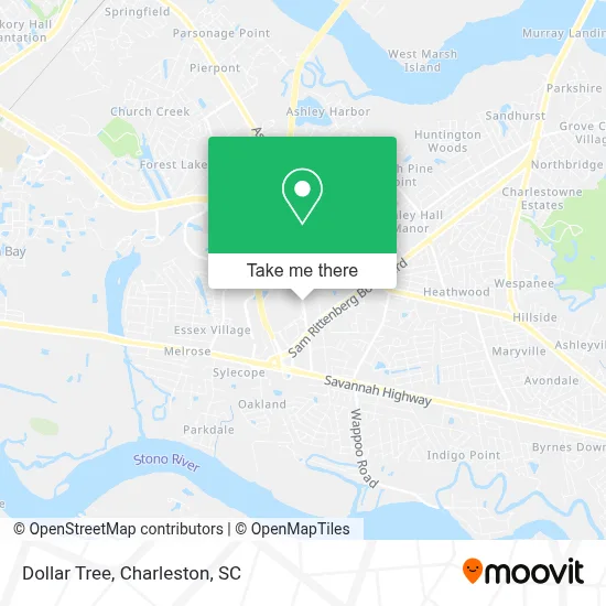 Dollar Tree map
