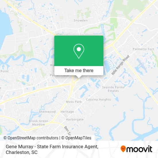Gene Murray - State Farm Insurance Agent map