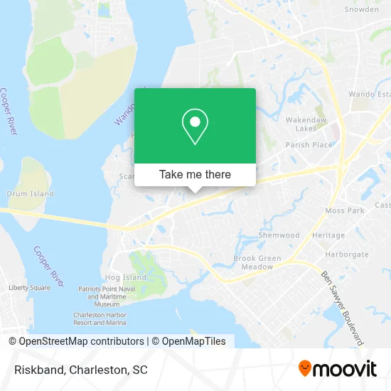 Riskband map
