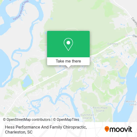 Hess Performance And Family Chiropractic map