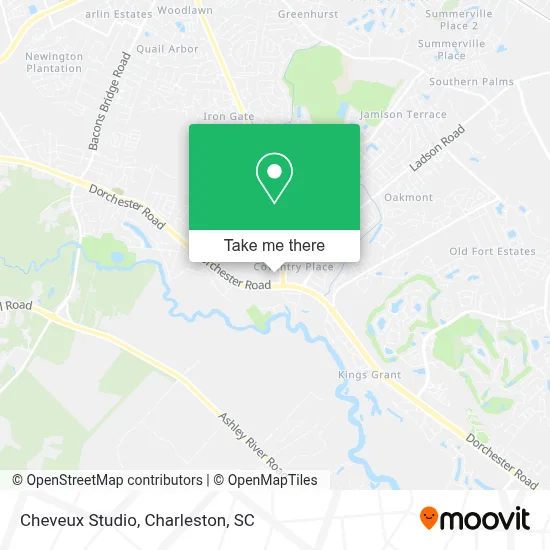 Cheveux Studio map