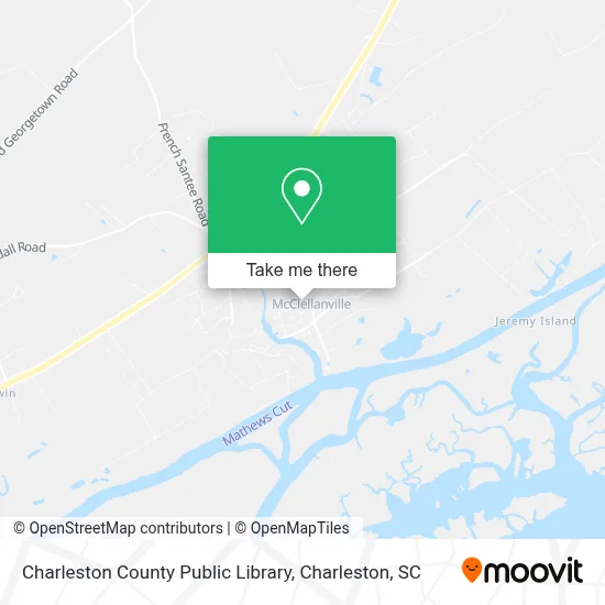 Charleston County Public Library map