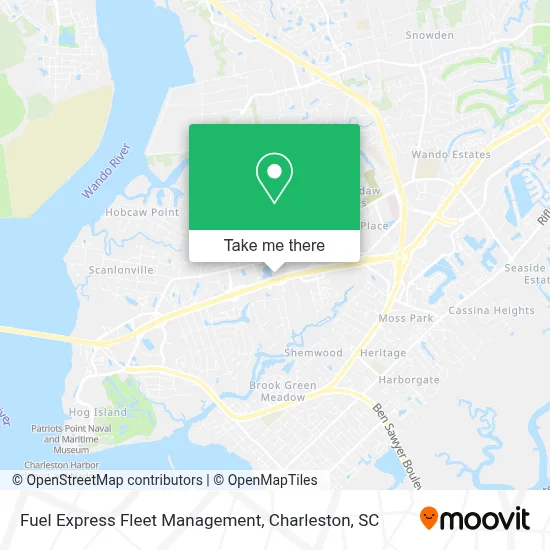 Fuel Express Fleet Management map