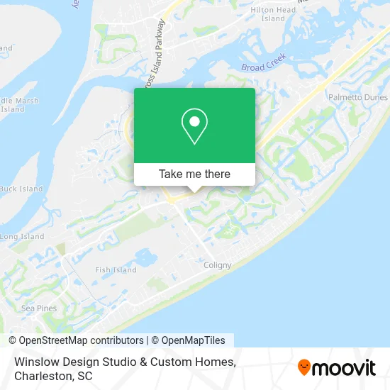 Winslow Design Studio & Custom Homes map