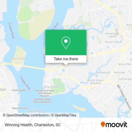 Winning Health map