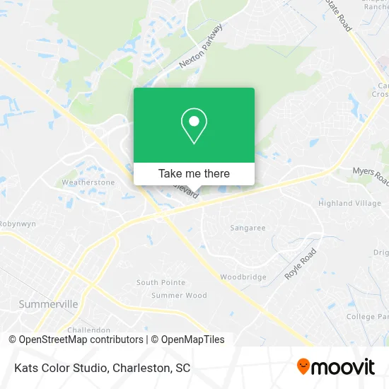 Kats Color Studio map