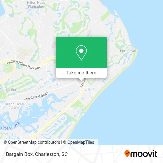 Bargain Box map