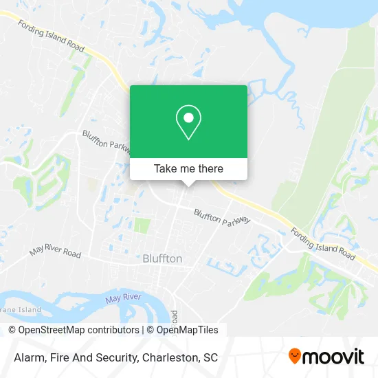 Alarm, Fire And Security map