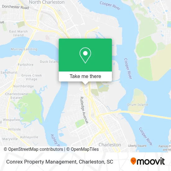 Conrex Property Management map