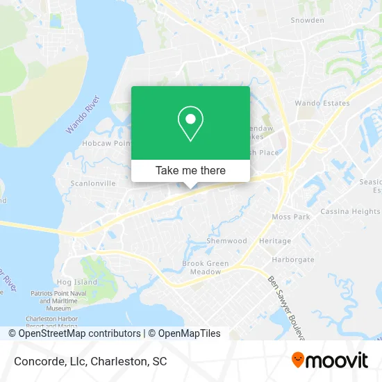 Concorde, Llc map