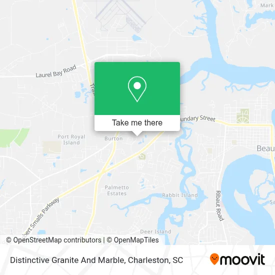 Distinctive Granite And Marble map