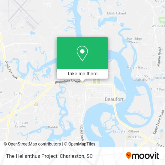 The Helianthus Project map
