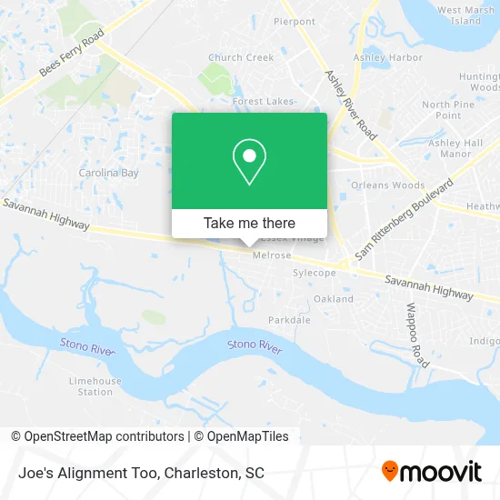 Joe's Alignment Too map