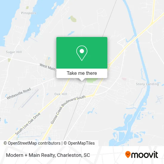Modern + Main Realty map