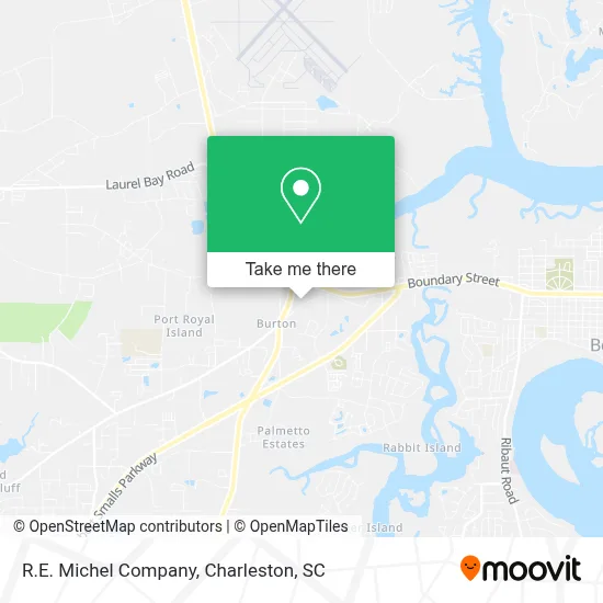 R.E. Michel Company map