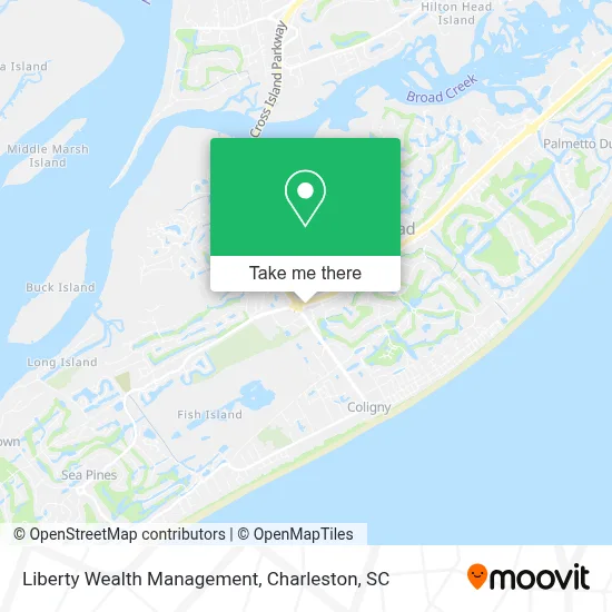 Liberty Wealth Management map