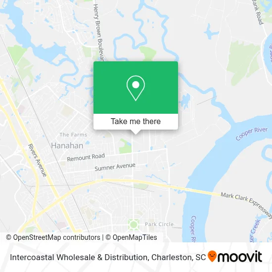 Intercoastal Wholesale & Distribution map
