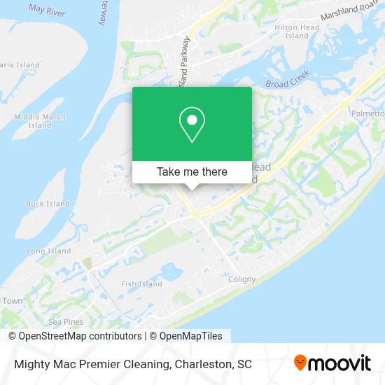 Mighty Mac Premier Cleaning map