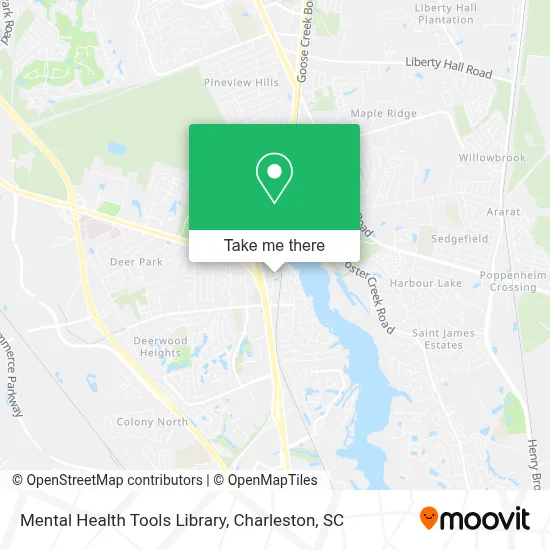 Mental Health Tools Library map