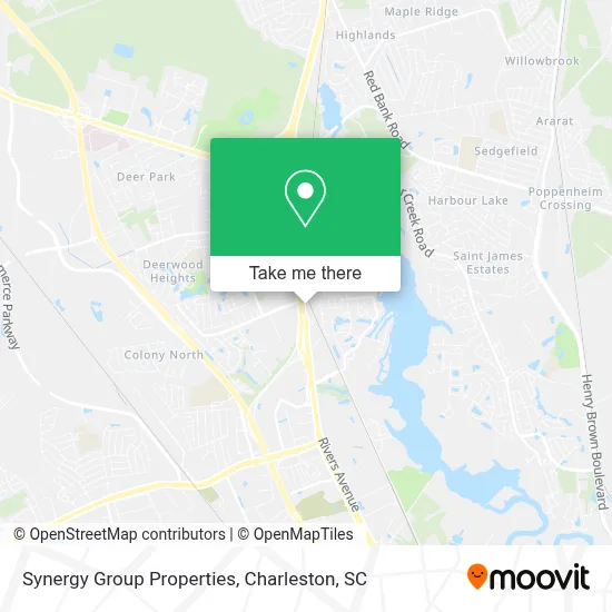 Synergy Group Properties map