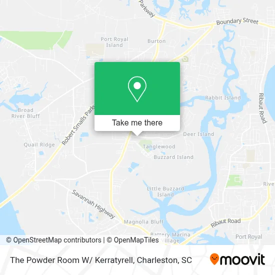 The Powder Room W/ Kerratyrell map