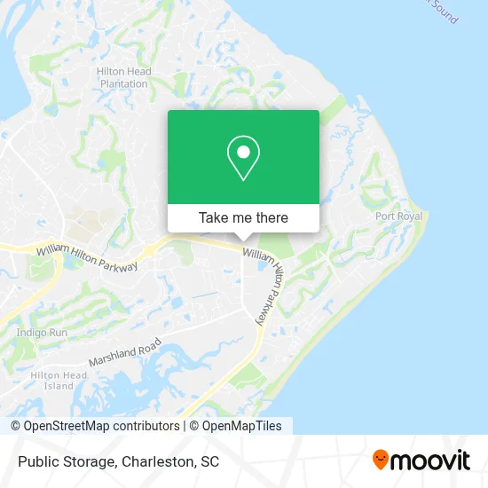 Public Storage map