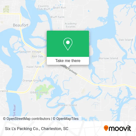 Six L's Packing Co. map