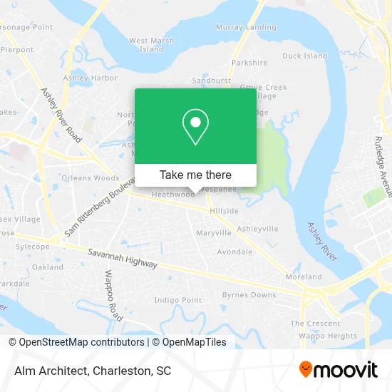 Alm Architect map