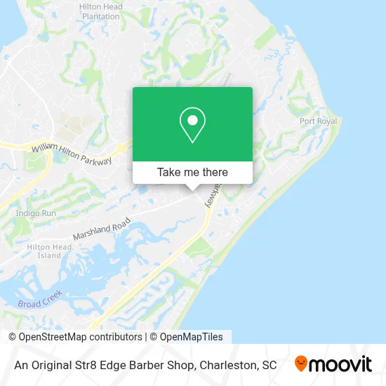 An Original Str8 Edge Barber Shop map