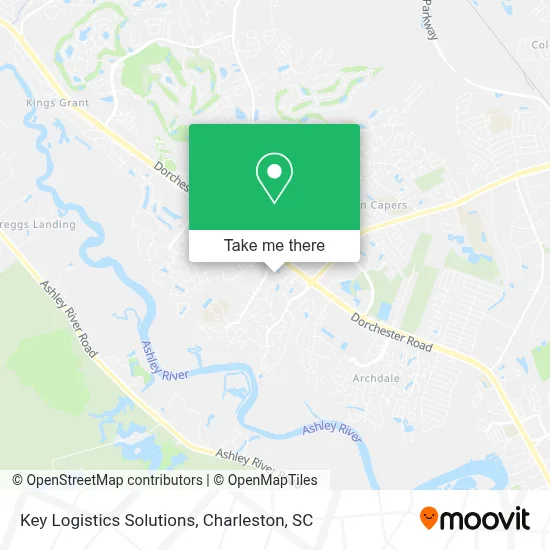 Key Logistics Solutions map