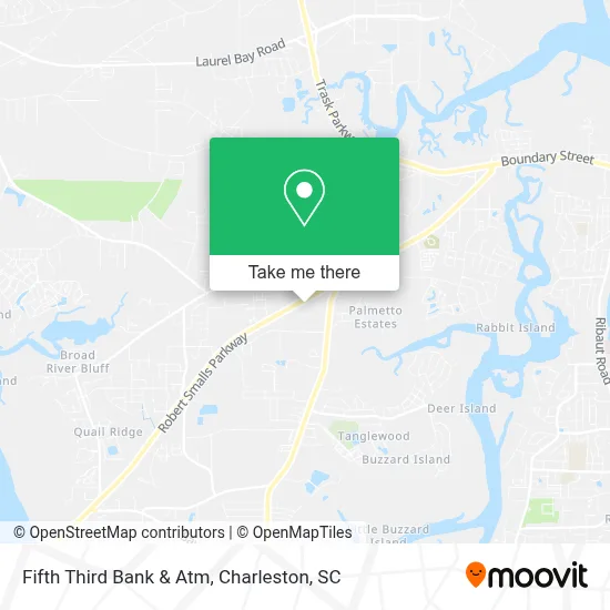 Fifth Third Bank & Atm map