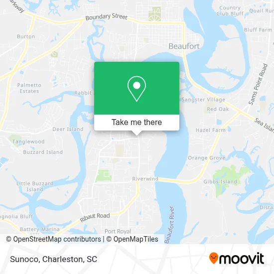 Sunoco map