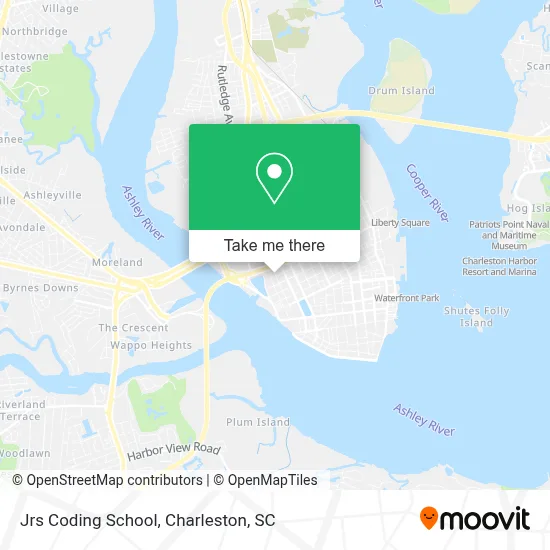 Jrs Coding School map