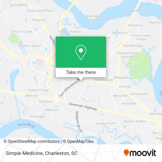 Simple Medicine map