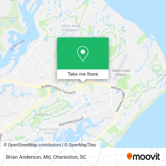 Brian Anderson, Md map