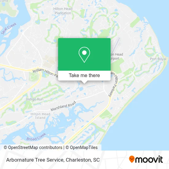 Arbornature Tree Service map